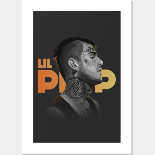 Lil peep drawing Posters and Art